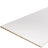 Panneau mélaminé décors U511 PE Blanc - L.2800 mm / l.2070 mm / Ep.19 mm à personnaliser