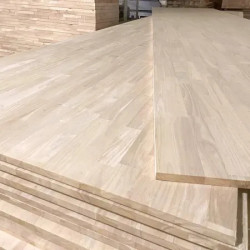 Panneau lamellé-collé - Hévéa - L.4500 mm x l.1100 - Qualité A/B